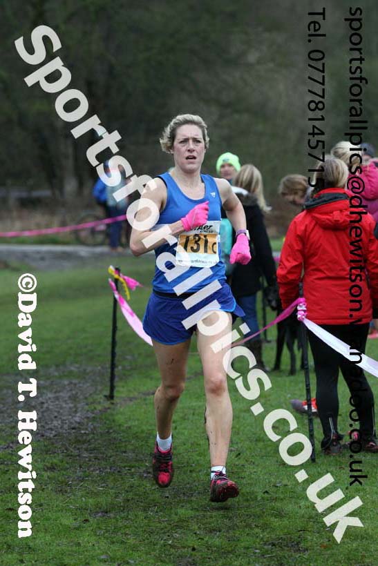 Senior and veteran womens Durham Cathedral Cross Country Relays, Maiden Castle, Durham. Photo: David T. Hewitson/Sports for All Pics